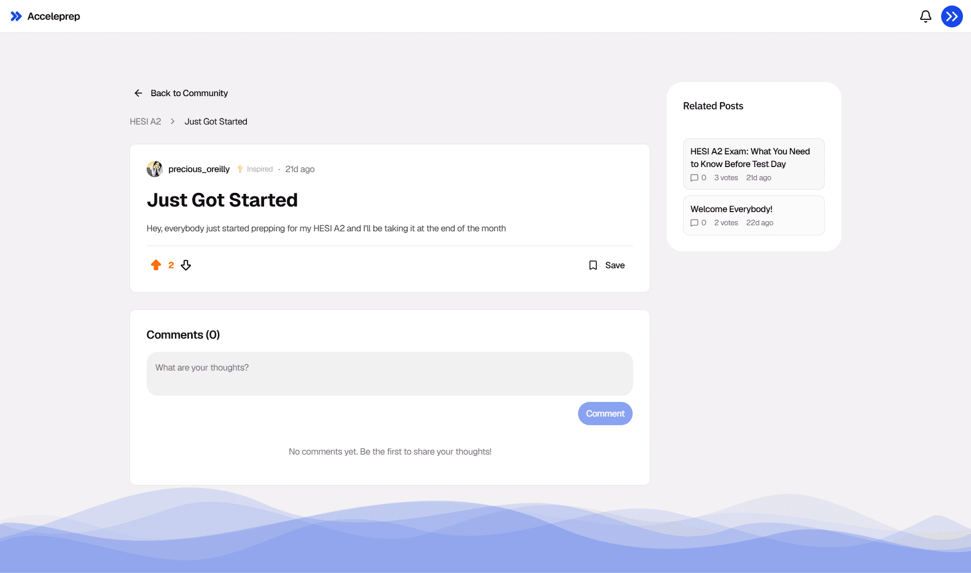 Study community and collaboration features