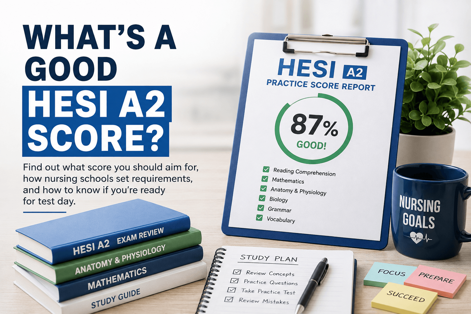 What's a Good HESI A2 Score