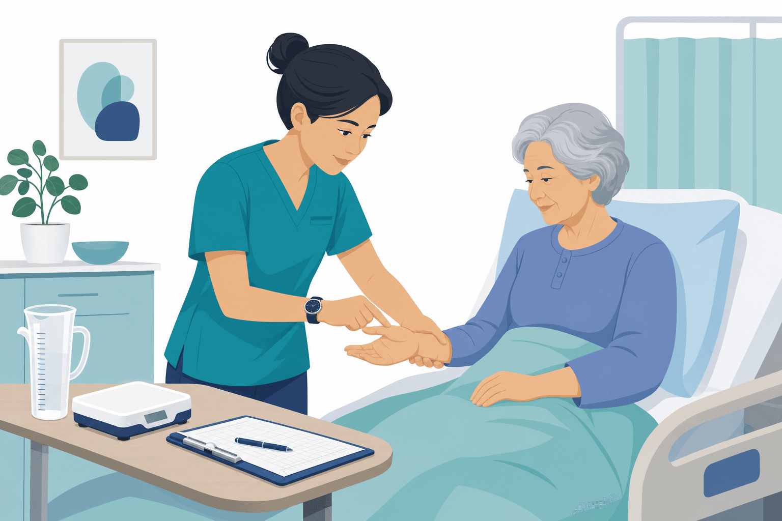 CNA Measurement Questions: Intake, Output, Weight, Pulse, and Respirations